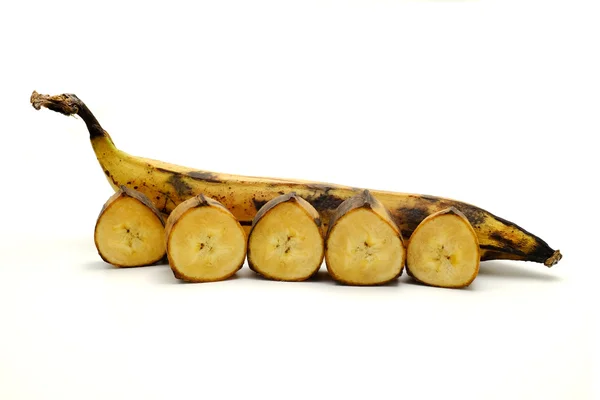 烹饪大蕉 — 图库照片