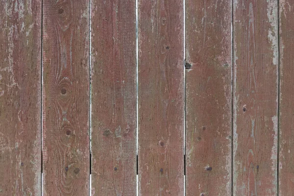 Stary Płot Drewnianych Desek Tło Faktura Malowanego Drewna Kolor Brązowy — Zdjęcie stockowe