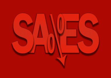 Satış aşağı gider daha düşük fiyat pazarlık