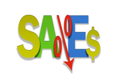 Renkli satış aşağı gider daha düşük fiyat pazarlık