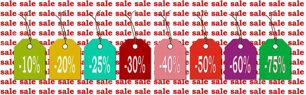 Labels in the new colors for sale bargains and discounts