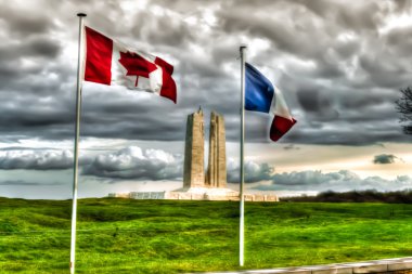 Fransa Kanada ulusal gidilebilinir Ridge Memorial