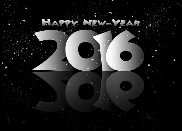 Feliz ano novo 2016 resoluções doces — Fotografia de Stock