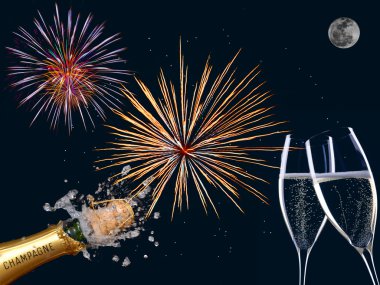 Fireworks mutlu bew yıl