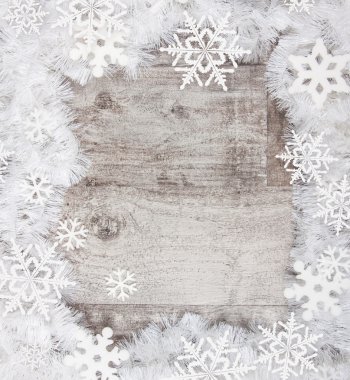 Noel arka plan çerçevesi