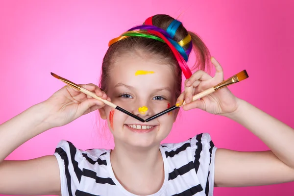 Niño y creatividad, desarrollo . — Foto de Stock