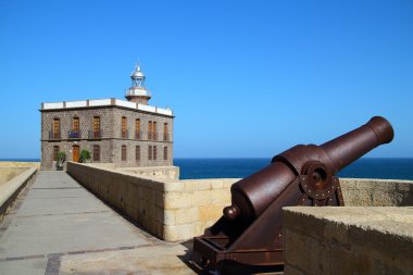 Lighthouse , Melilla, Spain clipart