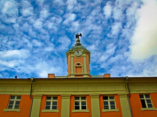 Yüzyıldan Kalma Tarihi Barok Belediye Binası — Stok fotoğraf
