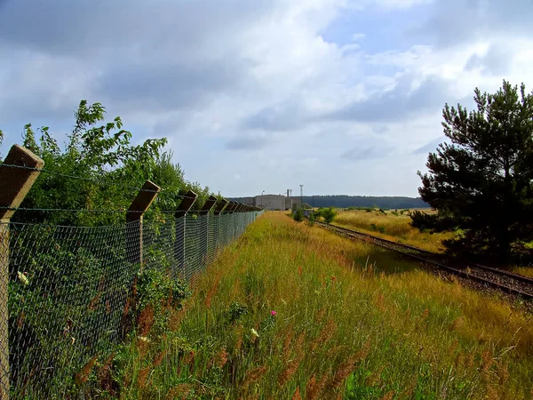 Nieużywane Tory Uckermark — Zdjęcie stockowe