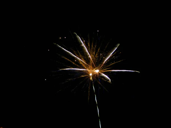 Fireworks New Year Eve 2020 2021 — Stock Photo, Image