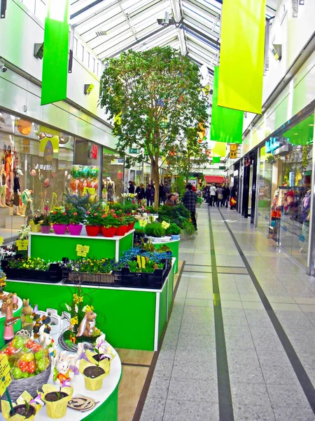 Schwedt Oder Uckermark Delstaten Brandenburg Tyskland Mars 2013 Shopping Vid — Stockfoto