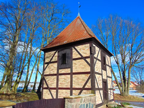 Glockenturm Der Evangelischen Kirchengemeinde Beutel Aus Dem Jahr 1788 — Stockfoto