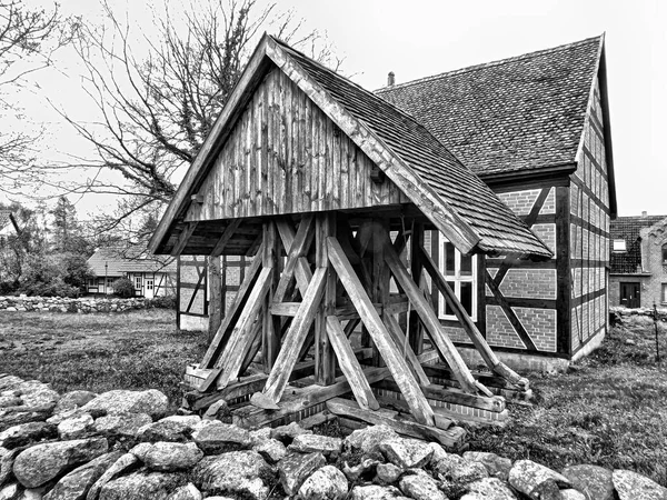 1706 Kutsanmış Evanjelik Lüteriyen Yarı Keresteli Kilise — Stok fotoğraf