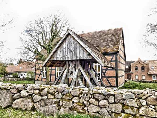 Église Évangélique Luthérienne Colombages Consacrée 1706 — Photo