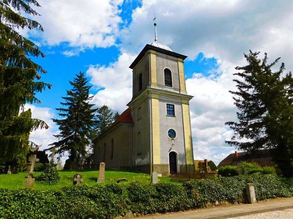 Evangelical Village Church 14Th Century — Stock Photo, Image
