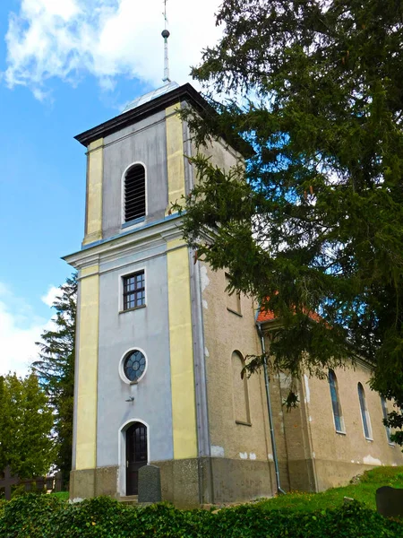 Evangelisk Bykyrka Från 1300 Talet — Stockfoto