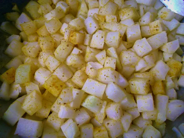 Kohlrabi Curry Seasoning Mix — Stock Photo, Image