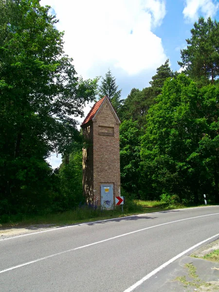 Цегляний Будинок Трансформер Uckermark Inscription — стокове фото