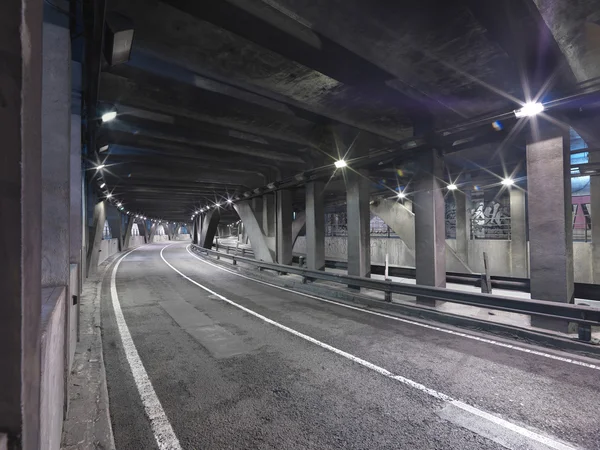 Tunnel de la Gran Via Valencia — Stock Photo, Image