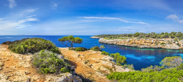 Słynnej zatoce Cala Pi, Mallorca — Zdjęcie stockowe