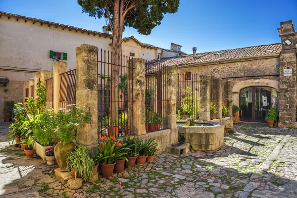 Placa Ruben Dario v Valldemossa, Mallorca — Stock fotografie