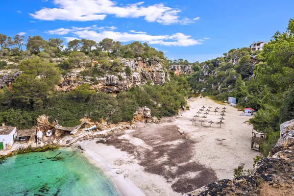 Paradise Beach em Cala Pi, Maiorca — Fotografia de Stock