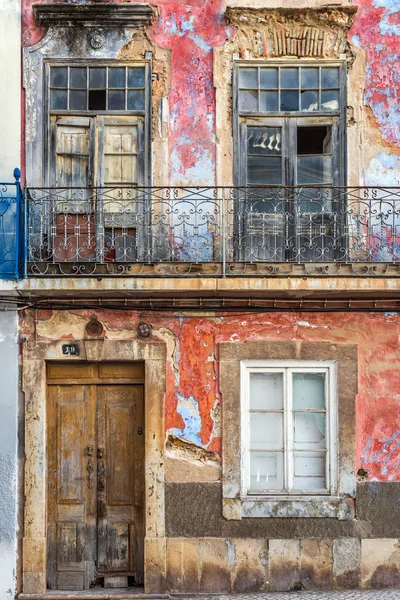 Fachada do edifício velho em Olhao — Fotografia de Stock