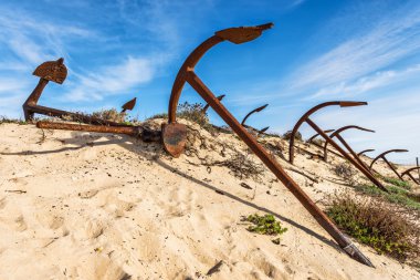Çapa Praia yapmak Barril Santa Luz plaj mezarlığı