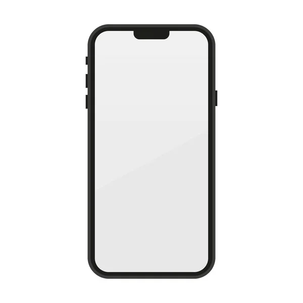 スマートフォンのベクターアイコン。平面デザインのイラスト — ストックベクタ