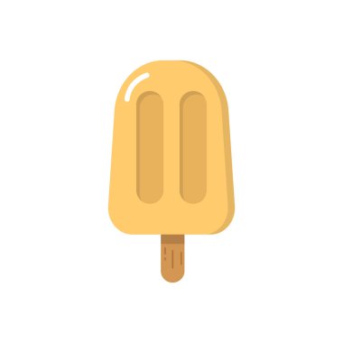 Icecream vektörü. Düz tasarımda illüstrasyon