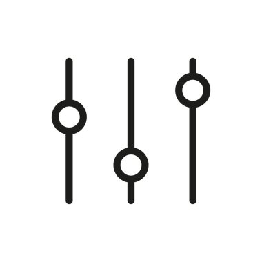 Parmaklıkları kaydır. Vektör simgesi illüstrasyonu