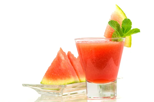 Υγιή φρέσκα καρπούζι smoothie ποτά καλοκαίρι — Φωτογραφία Αρχείου