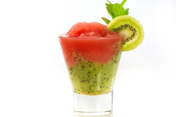 Smoothie de verano sandía y kiwi —  Fotos de Stock