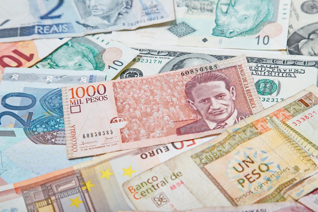 Background From Paper Money Of The Different Countries Colombian Peso background-from-paper-money-of-the-different-countries-colombian-peso