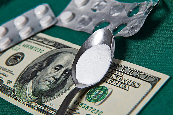 Hard drugs, prepared for use.