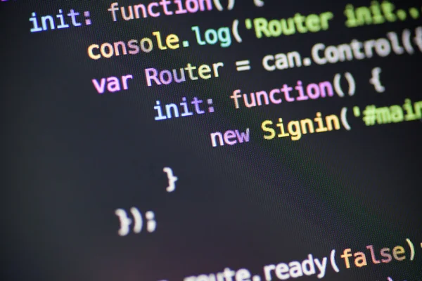 JavaScript kod satırı