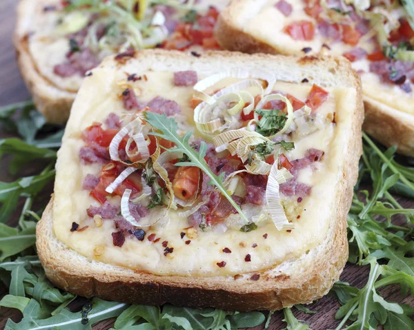 Gegrilde broodjes — Stockfoto