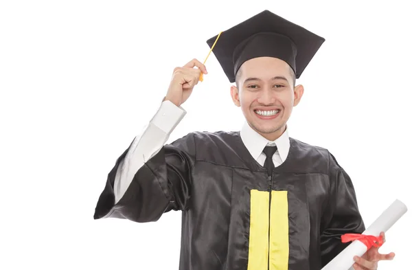 Young graduated student — Stock Photo, Image