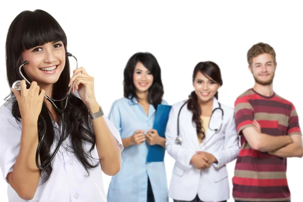 Interns medical doctors — Stock Photo, Image