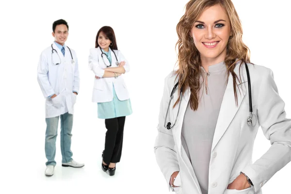 Grupp medicinsk arbetare — Stockfoto
