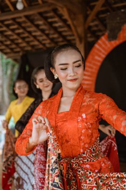 Javanese dancer part of Indonesian culture