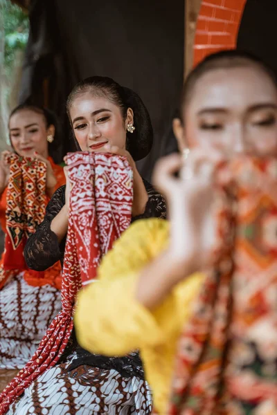 Javanese dancer part of Indonesian culture — Stock Photo, Image