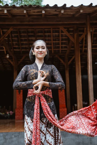 Retrato de bailarines tradicionales de Java —  Fotos de Stock