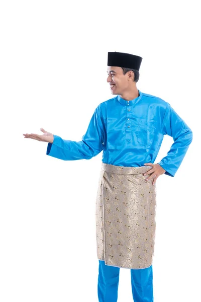 Asian malaysia male presenting — Stock Photo, Image