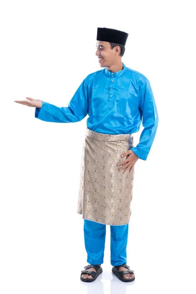 Asian malaysia male presenting — Stock Photo, Image