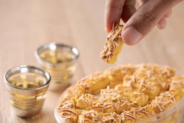 Die Kaasstengels Dutch Cheese Finger Cookies — Stockfoto