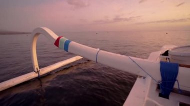 Güzel bir deniz manzarasının portresi