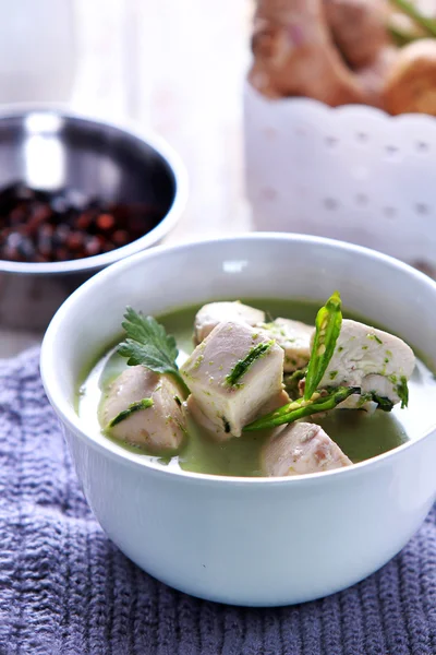 Thai green curry — Stock Photo, Image