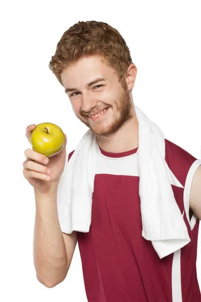 Jonge man oefening — Stockfoto