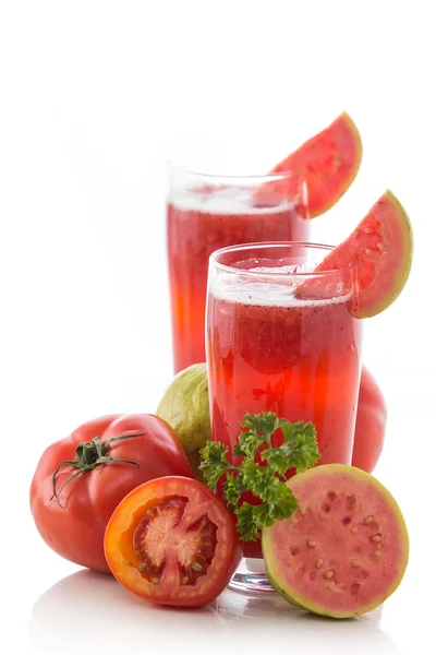 Batido de tomate y guayaba — Foto de Stock